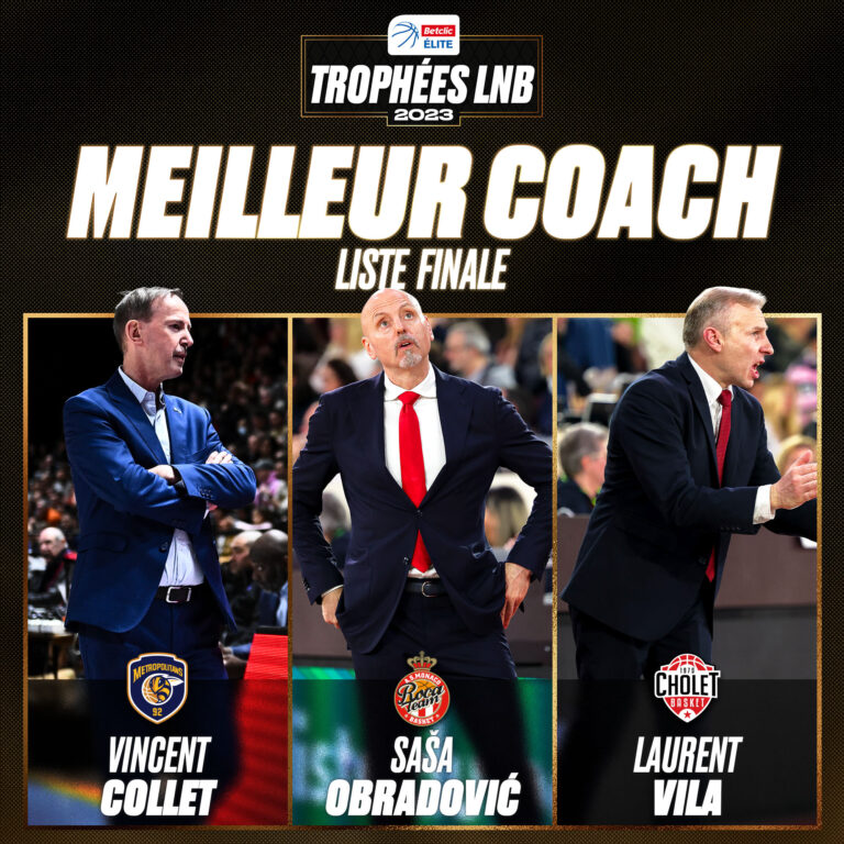 Trophées LNB 2023 les finalistes en Betclic ELITE ! Betclic ELITE