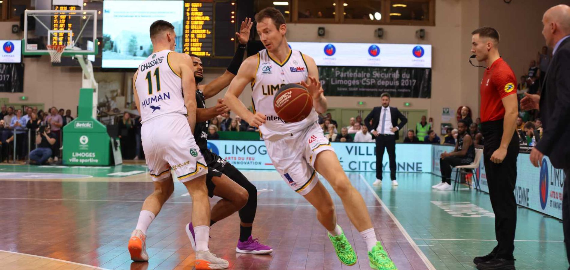 Paris Consolidates Runner-Up Spot, JDA Dijon Secures First Away Victory, and Limoges Triumphs over LDLC ASVEL