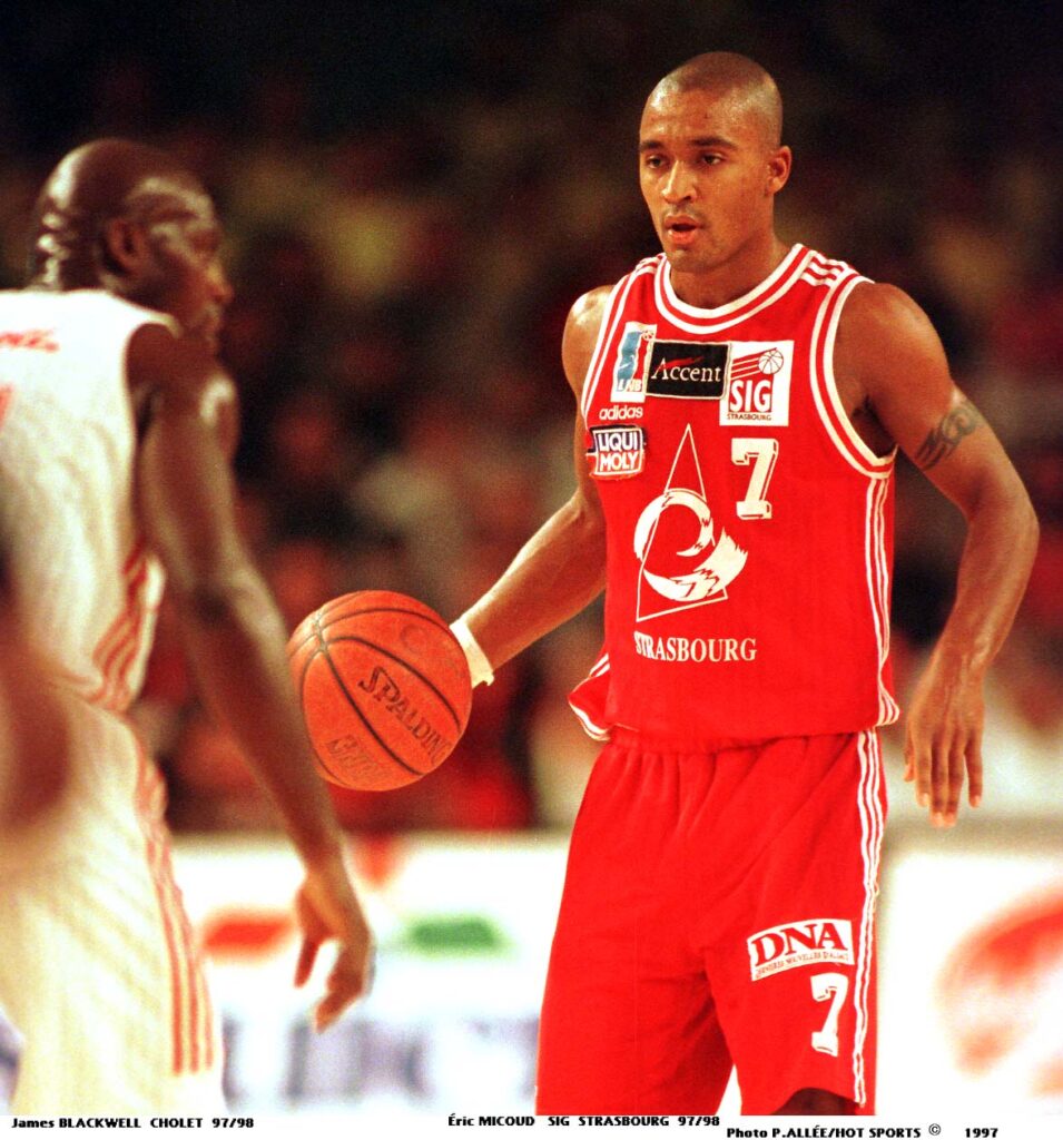 Eric Micoud avec Strasbourg